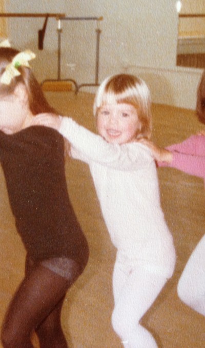 Early days of learning mojo moves. Donna Antell School of Dance. Vermont