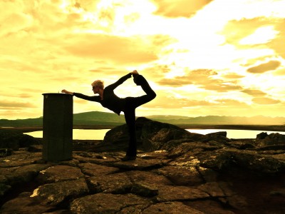 "Yoga is bodily gospel." ~Reaven Fields. On the Ring Road, Iceland